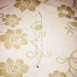 H&M silver layered necklace